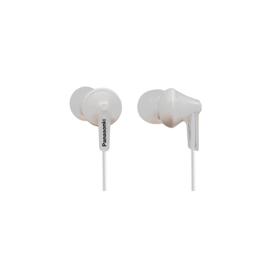Panasonic RP-HJE125E-W Ergo Fit In-Ear Headphone - White