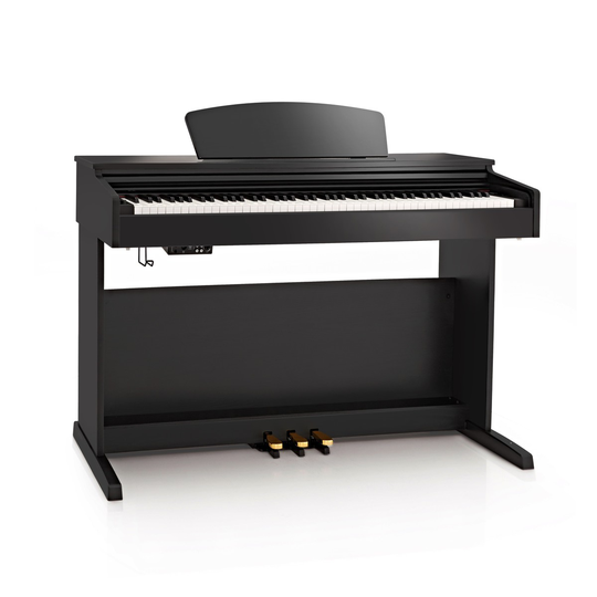 DP-10X Digital Piano by Gear4music Gloss Black - Nearly New