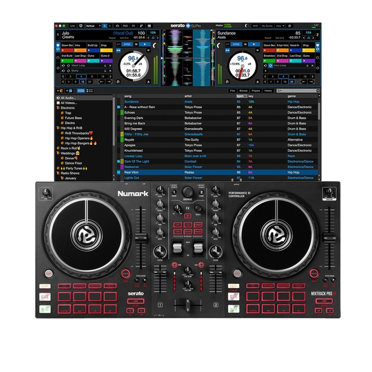 Numark Mixtrack Pro FX with Serato DJ Upgrade