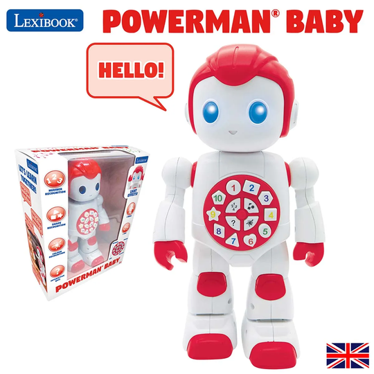Lexibook Powerman Baby Talking Educational Robot