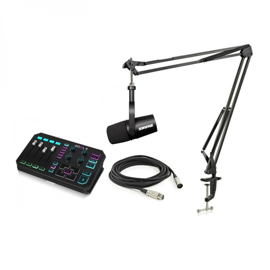 TC Helicon GoXLR and Shure MV7X Bundle
