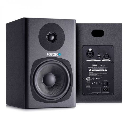 Fostex PM05-D Active Studio Monitors Black (Pair)