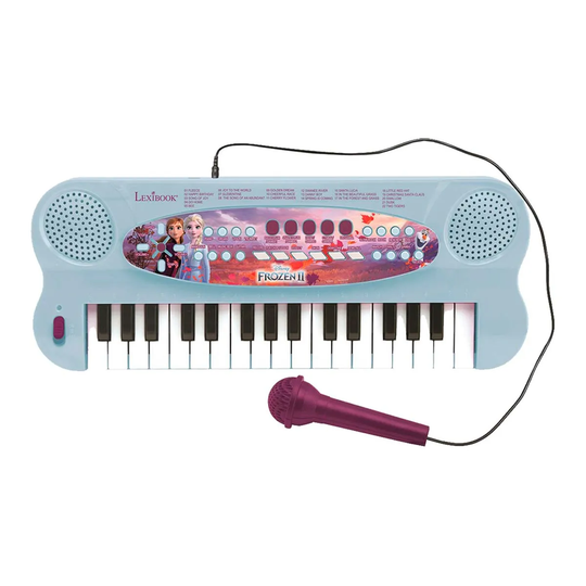 Lexibook Disney Frozen II Electronic Keyboard With Mic And Line-in Cable (32 Keys)