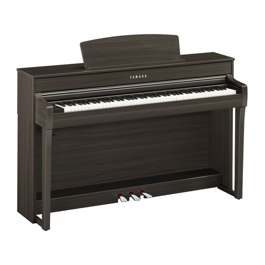Yamaha CLP 745 Digital Piano Dark Walnut