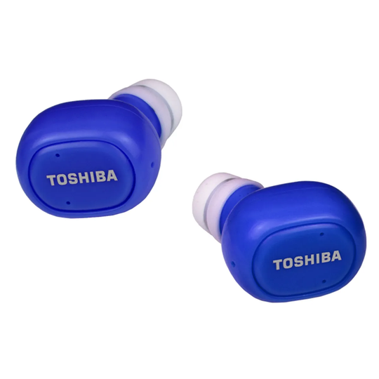 Toshiba RZE-900EK True Wireless Sweat-resistant Ear Buds - Blue
