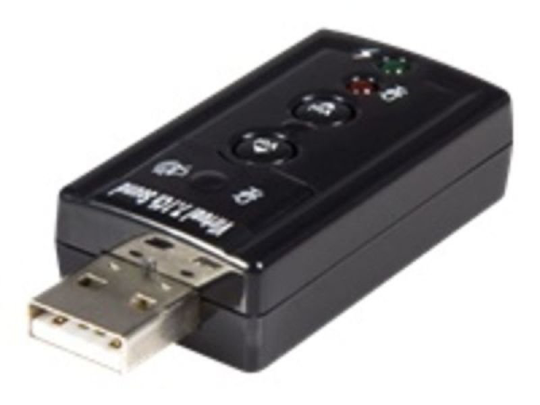 StarTech.com Virtual 7.1 USB Stereo Audio Adapter External Sound Card