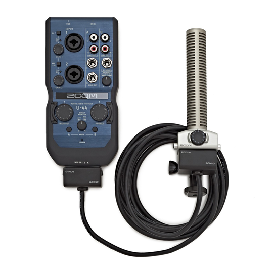 Zoom U-44 Podcasting Set