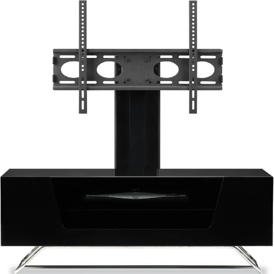 Alphason Chromium 2 1000 + Bracket TV Stand - Black