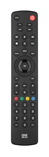 One For All URC1240 Contour Universal TV Remote Control 4