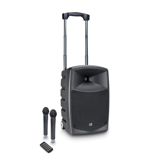 LD Systems Roadbuddy 10 HHD2 Portable PA Speaker with Microphones