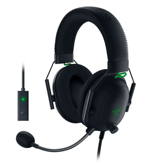 Razer Blackshark V2 Multi-platform wired esports headset with USB Sound Card