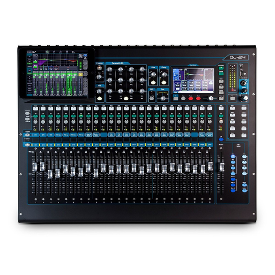 Allen and Heath Qu-24 Digital Mixer Chrome Edition