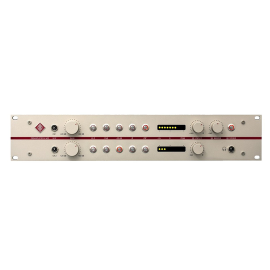 Neumann V402 Microphone Preamp