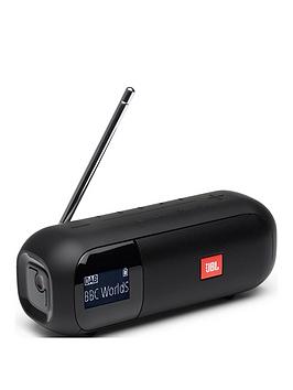 Jbl Tuner 2 Portable Dab/Dab+/Fm Radio &Amp; Bluetooth Black