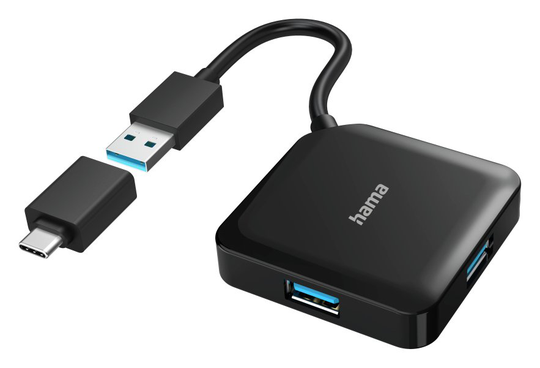 Hama 4 Port USB Hub