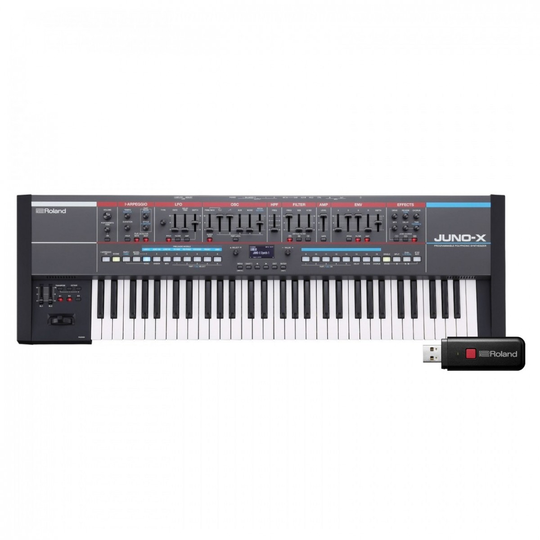 Roland Juno-X with WC-1 Cloud Connect Adapter