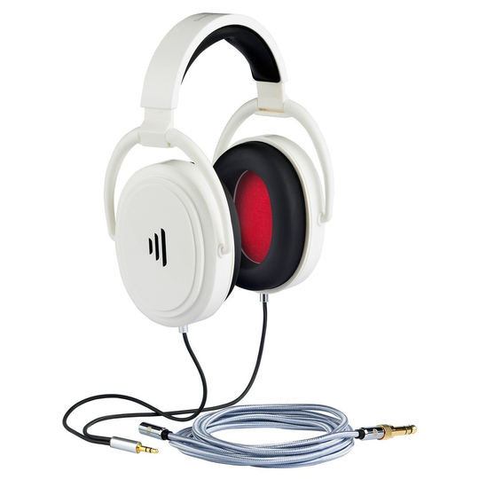 Direct Sound Studio Plus+ Audiophile Isolation Headphones White