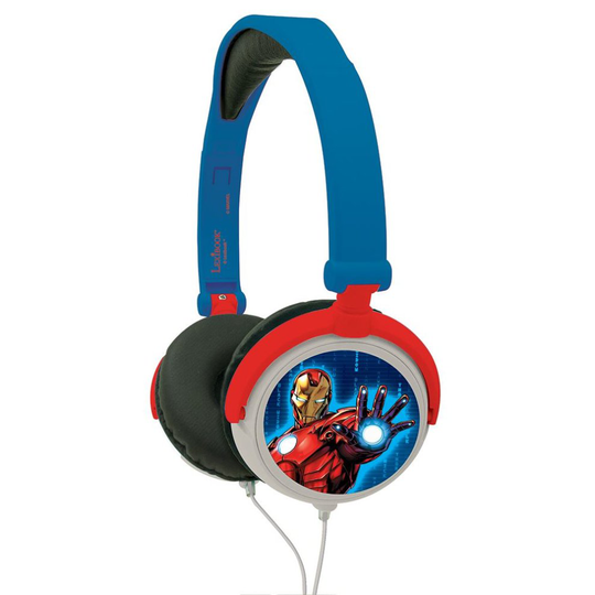Lexibook HP010AV Avengers Foldable Stereo Children's Headphone - Volume Limiter