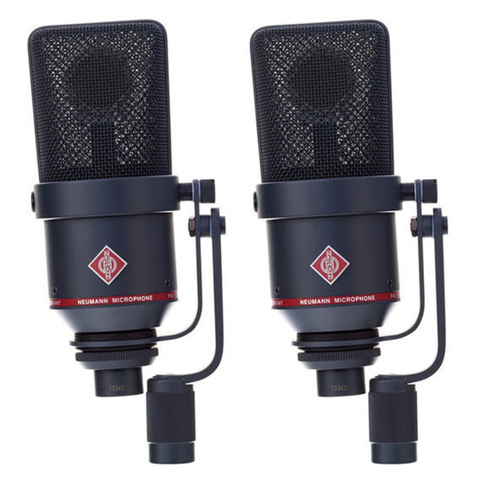 Neumann TLM 170 R mt Switchable Studio Microphone Stereo Set Black
