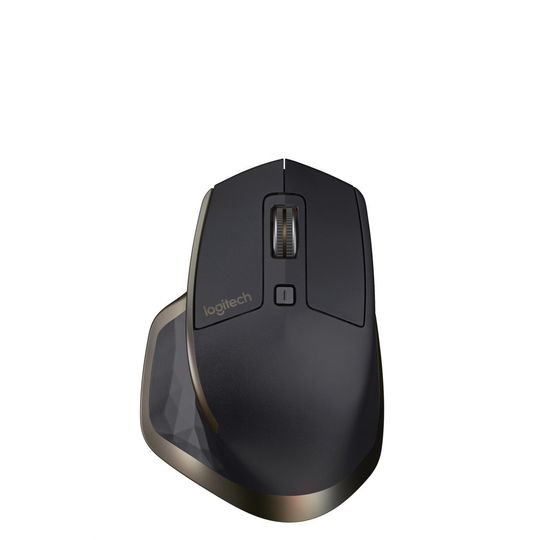 Logitech MX Master RF Wireless+Bluetooth Laser 1000DPI Right-hand Black, Bronze mice