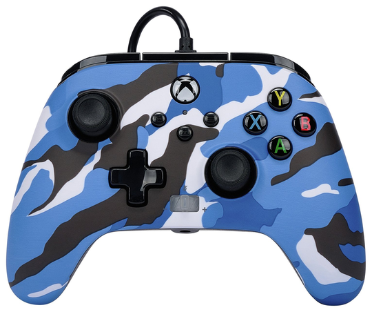 PowerA Xbox Enhanced Wired Controller - Blue Camo