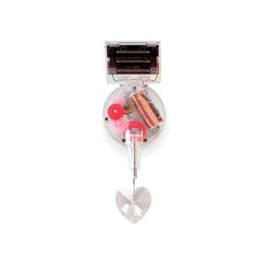 Solar Powered Crystal Heart Rainbow Maker