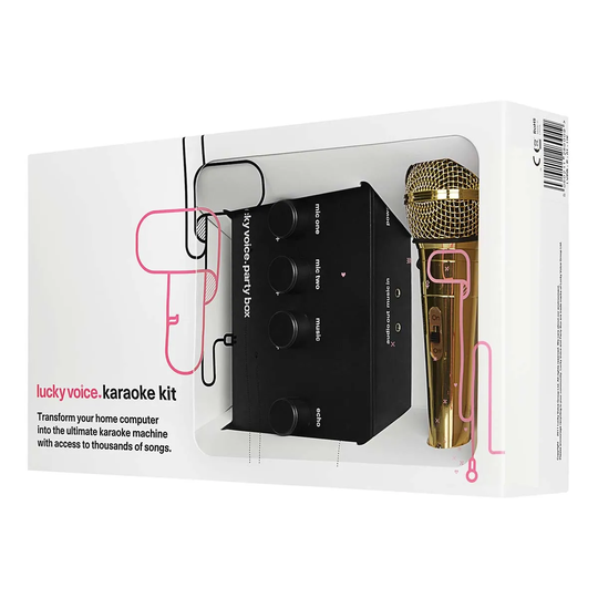 Lucky Voice Karaoke Machine Gold