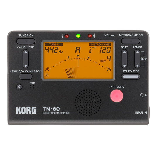 Korg TM-60 Tuner & Metronome Black