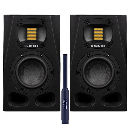 ADAM Audio A4V Monitors with Free SubZero M100 Reference Microphone