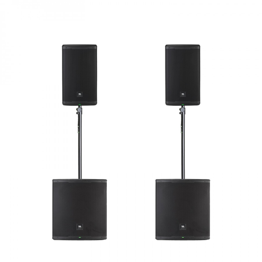 JBL EON712 and EON 718S Active Stereo PA System