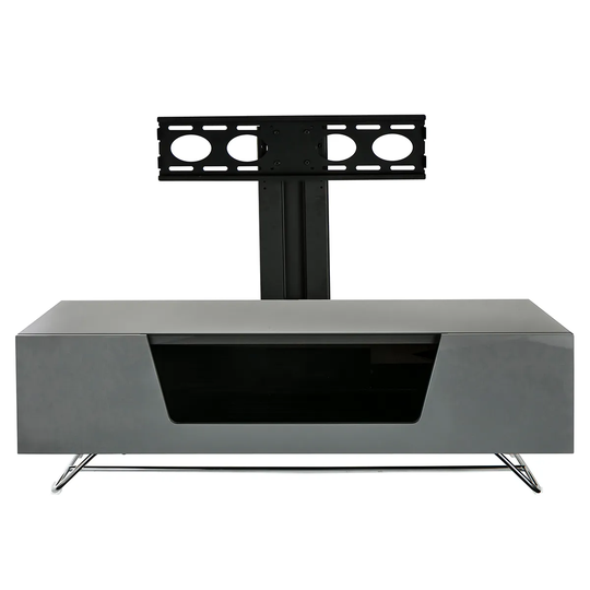 Alphason Chromium 2 1200 + Bracket TV Stand - Grey