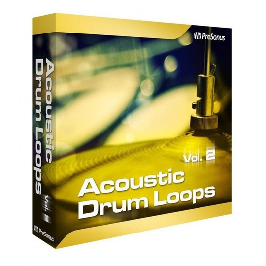 PreSonus Acoustic Drum Loops Vol. 2 - Stereo