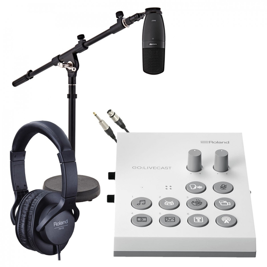 Roland GO:LIVECAST Live Streaming Studio Bundle
