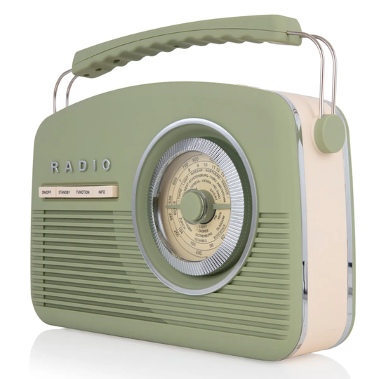 AKAI DAB Vintage Radio - Sage Green