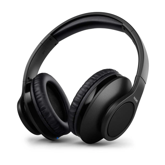 Philips Wireless Tv Headphones Tah6206Bk/00 Black
