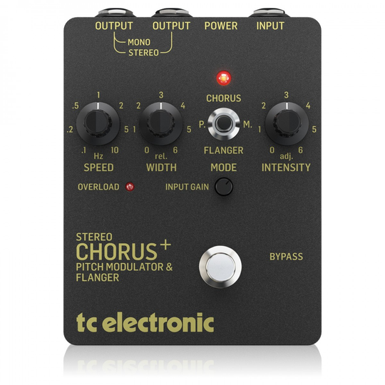 TC Electronic SCF GOLD Stereo Chorus Flanger Pedal
