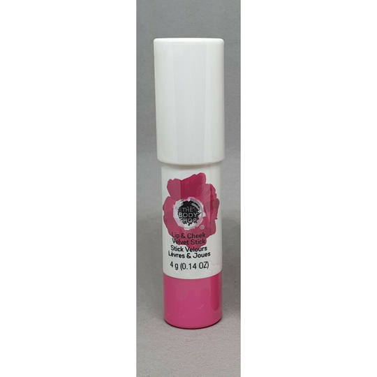 The Body Shop Lip & Cheek Velvet Stick #20 Poppy Pink (4g)
