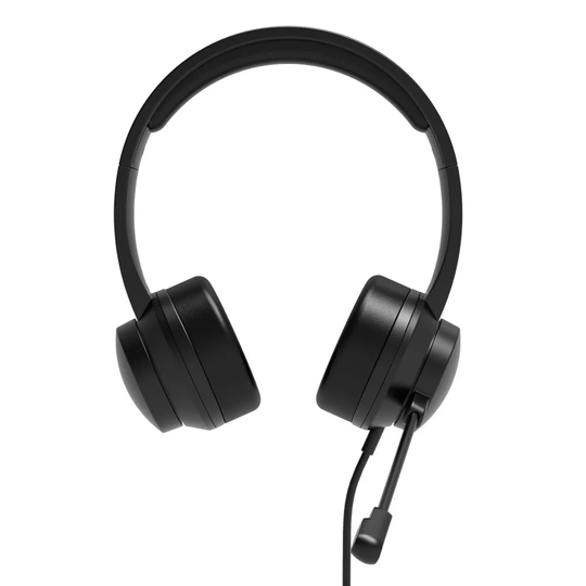 Port Headset Comfort Office Usb + Mic Black
