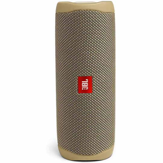 JBL FLIP 5 Portable IPX7 Waterproof Bluetooth PartyBoost Speaker - Sand