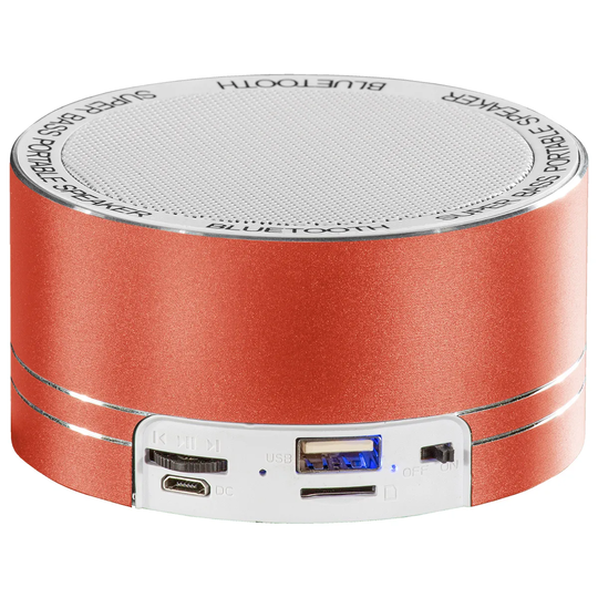 Daewoo Cylinder Bluetooth Speaker 5W - Coral