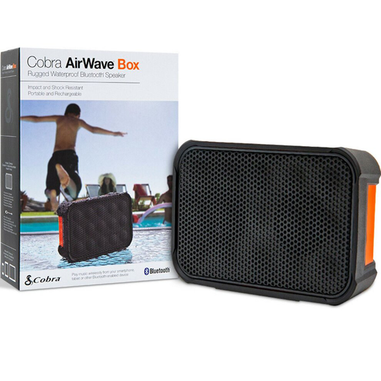 Cobra Electronics CWA BT310 Waterproof Bluetooth Speaker