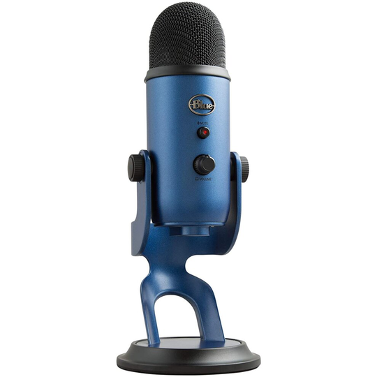Blue Microphones Logitech Yeti USB Microphone for Recording and Streaming on PC and Mac, Game Streaming, Skype Calls, Youtube Streaming, Plug and Play