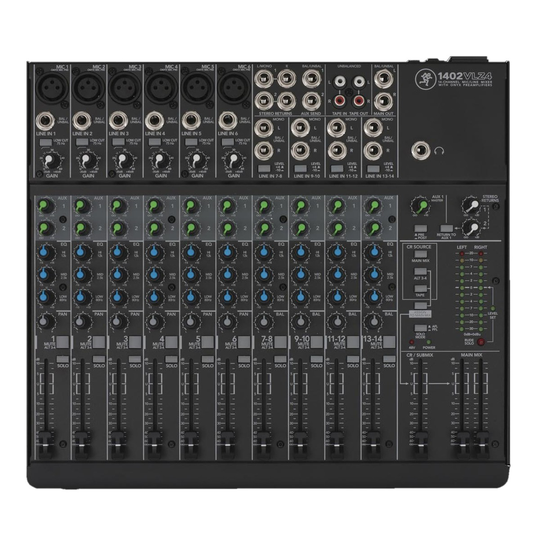 Mackie 1402-VLZ4 14 Channel Analog Mixer