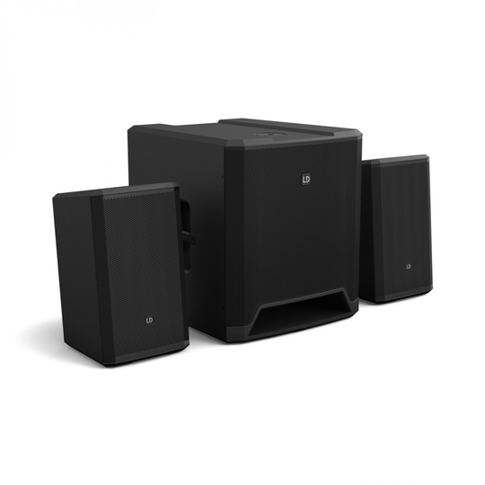 LD Systems DAVE 15 G4X Compact 2.1 Powered PA System