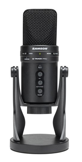 Samson Technology G-Track Pro Professional USB Microphone with Audio