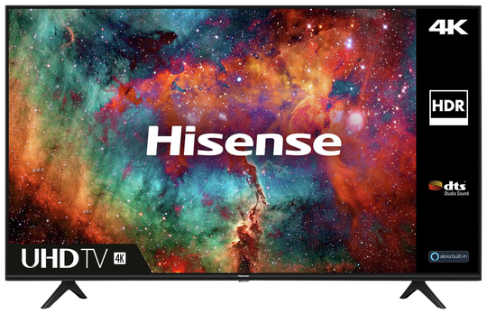 Hisense 55 Inch 55A7100FTUK Smart 4K UHD HDR LED Freeview TV