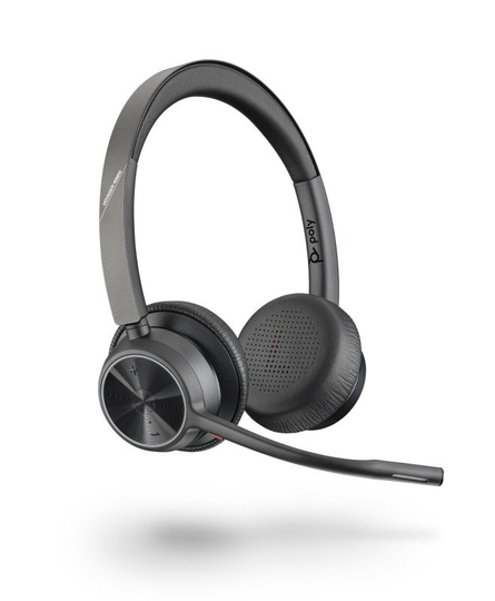 Poly Voyager 4320 UC Wireless Headset with Boom Mic