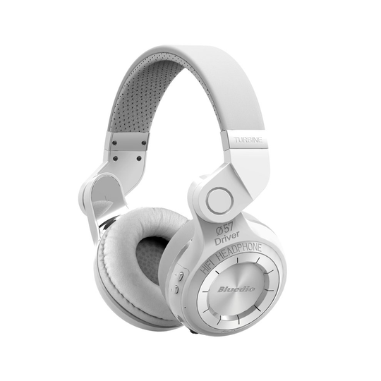 (White) Bluedio T2 Wireless Stereo Headphone Earphone