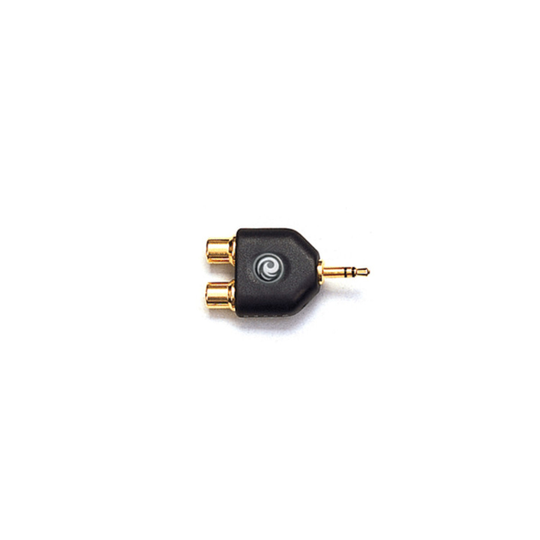 Planet Waves 1/8 Inch Male Stereo to Dual RCA Female Adaptor