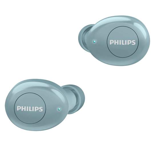 Philips In-ear True Wireless Headphones with Charging case & IPX4 Sweat Resistance - Blue